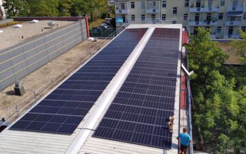 Solaranlagen auf dem Christlichen Gymnasium in Jena